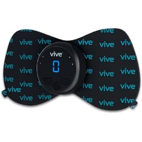 وحدة عشرات لاسلكية من Vive ذات 6 أوضاع - محفز للعضلات لعلاج تخفيف الألم واستعادة العضلات - آلة محمولة لاسلكية للعشرات وEMS مع وسادتين كهربائيتين وشاشة LED وكثافات قابلة للتعديل in Kuwait