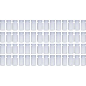 زجاجات كاشف HDPE واسعة الفم مقاومة للأشعة فوق البنفسجية مع أغطية، 4 أونصة 125 مل، عبوة من 24 قطعة in Kuwait