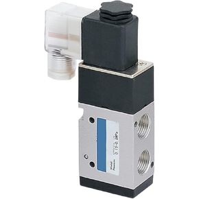 1PCS 3V310 3V320 Series G3/8 Solenoid Valve Two-Position Three-Way Pneumatic Valve Single and Double Coil(3V310 10 G3-8 2-3Way,AC220V_1PC) in Kuwait