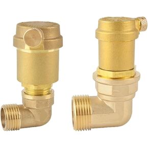 1PCS 1/2" 3/4" 1" Brass Elbow Flat Valve 1.6 MPa Pressure DN15 DN20 Pressure Relief Value Tool for Solar Water Heater(1/2") in Kuwait