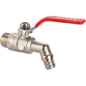 1PCS 1/2" 3/4" 1" All Copper Ball core Thickened high Temperature Quick Opening Warm Drain Ball Valve(3/4") in Kuwait
