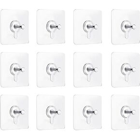 14PCS Picture Hangers Without Nails, Wall Hangers Without Nails, Adhesive Wall Hooks Command Hooks Picture Hanging for Inside Kitchen, Bathroom, Home and Office (10mm) in Saudi Arabia
