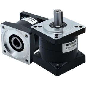 PX80 صندوق التروس جهاز تخفيض السرعة لمحرك سيرفو Nema32 80 مللي متر شفة إدخال 19 مللي متر إخراج 16 مللي متر نسبة التباطؤ 3 4 5 6 8 10 (30 إلى 1) in Kuwait