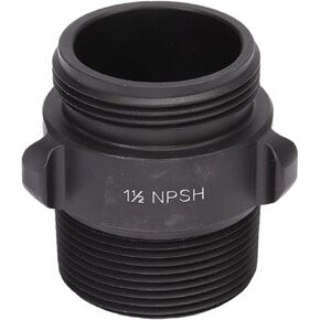 محول خرطوم حريق ذكر مزدوج من الألومنيوم 1 1/2 بوصة NPSH إلى 1 1/2 بوصة NPT in Kuwait