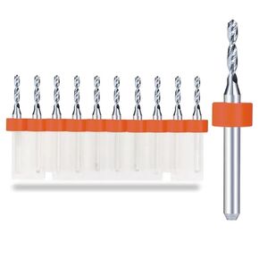 2.0mm PCB Drill Bits 3.175mm Shank Import Carbide Gun Bit for Print Circuit Board Drilling Tool 10Pcs in Kuwait