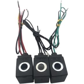 1PCS 4V110-06 Solenoid Valve Coil top Hole 7mm, Bottom Hole 8mm, Height 23mm(DC 24V) in Kuwait