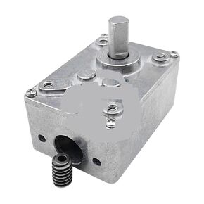 1pcs Full Metal Gearbox Turbo Worm Motor Speed Reduction Speed Reducer 58x40#1(290_3.17MM) in Kuwait
