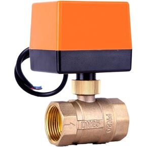 1 "صمام كروي 3 خطوط 2 طريقة تحكم صمام كروي نحاسي 220 فولت 12 فولت 24 فولت (220 فولت تيار متردد) in Kuwait