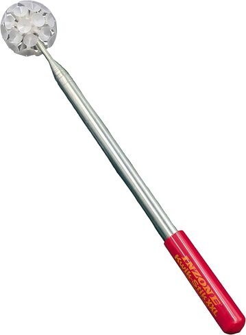 InZone Kwik-Stik XXL Telescoping Disc Golf Retriever with Glow Suck-It – Long-Reach, Glow-in-The-Dark Suction Retriever for Water, Trees, Bushes and All The Stupid Places Discs End Up in Saudi Arabia