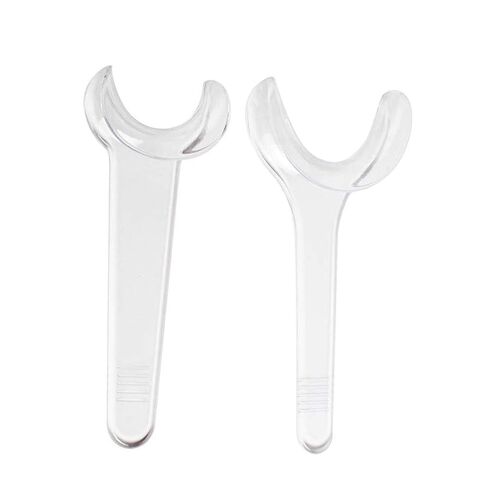 2PCS T-Shape Intraoral Cheek Lip Retractor Autoclavable Dental Mouth Opener White Intraoral Opener Teeth Retractors Kit for Teeth Whitening Dental Orthodontic Tool Surgical Retractor in Saudi Arabia