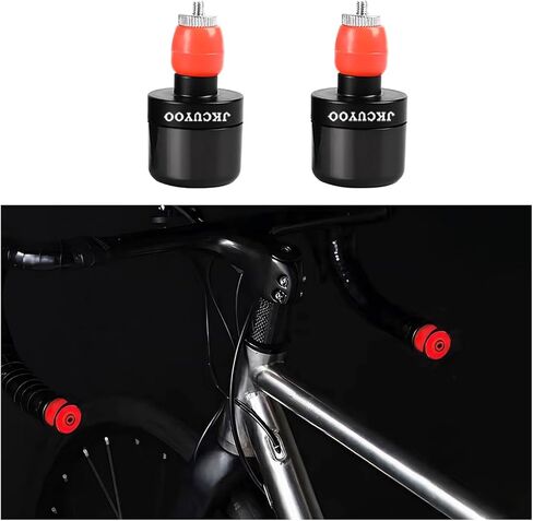 2 PCS Bike Handlebar Light,7 Colors 5 Modes Bicycle Handlebar End Light for Night Ride,Mini Bike Lights,Rechargeable Bike Lights for 0.59in-0.9in Diameter Handlebar in Kuwait