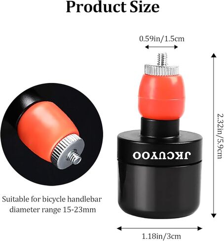 2 PCS Bike Handlebar Light,7 Colors 5 Modes Bicycle Handlebar End Light for Night Ride,Mini Bike Lights,Rechargeable Bike Lights for 0.59in-0.9in Diameter Handlebar in Kuwait