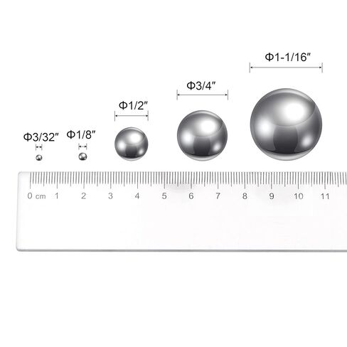 5pcs 1/2" Chrome Steel Bearing Balls G25 Precision in Saudi Arabia