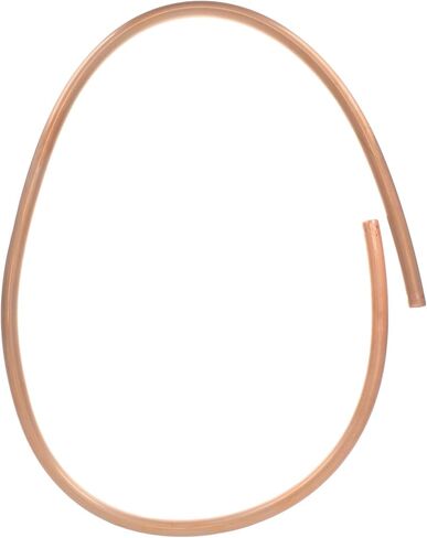 مكيف الهواء أنبوب نحاسي ناعم 12 مم القطر الخارجي 1 مم سمك الجدار 1 متر طول أنابيب نحاسية مقاومة للحرارة لتطبيقات Hvac وتطبيقات DIY in Saudi Arabia