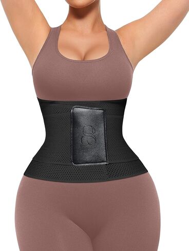 SHAPELLX Waist Trainer for Women Waist Cincher Corset Shapewear Body Shaper Tummy Control Stomach Belt Postpartum Band in Saudi Arabia