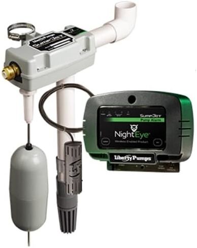 Liberty Pumps SJ10A-EYE SumpJet Water Powered Back-Up Sump Pump with NightEye Wireless Alarm in Saudi Arabia