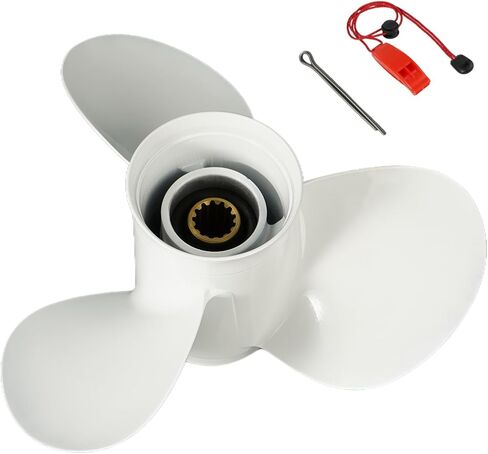 11x15,11 5/8x11,11 1/8x13, 11 3/8x12,11 1/8X13,11 1/4x13 fit Yamaha Propeller Outboard Engine 13 Tooth OEM Aluminum Outboard Propellers in Kuwait