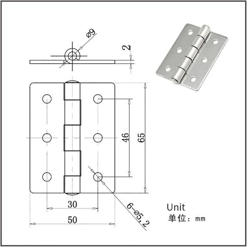 مفصل سميك بزاوية مسطحة من الفولاذ المقاوم للصدأ قطعة واحدة in Kuwait