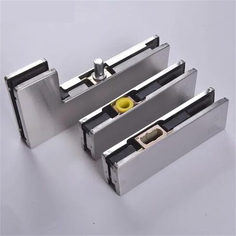 باب زنبركي بدون إطار على شكل واحد مفصل باب زجاجي 10-12 مم 1 قطعة (أ) in Kuwait