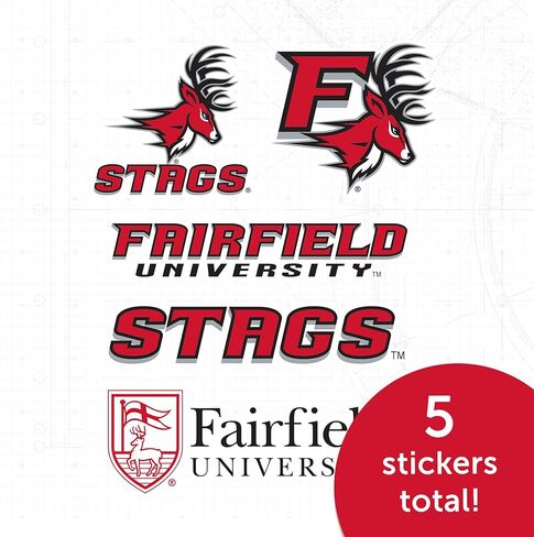 Desert Cactus Fairfield University Sticker Stags Vinyl Decals Laptop Water Bottle Car Scrapbook Sheet T2 (Type 2) in Saudi Arabia