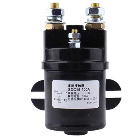 SDC15-100A 200A 300A 1NO (مفتوحة عادة) مفاتيح الاتصال 6V 12V 24V 48V 72V DC المقاولين لآلات الهندسة الكهربائية 1 قطعة (100A، 12V) in Saudi Arabia