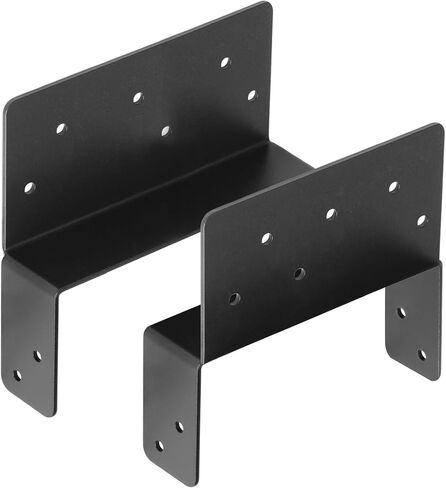 4 أزواج من heneng 4x4 Post to Beam Connector، غطاء عمود قابل للتعديل بقوس العريشة، 13 مقياس in Saudi Arabia