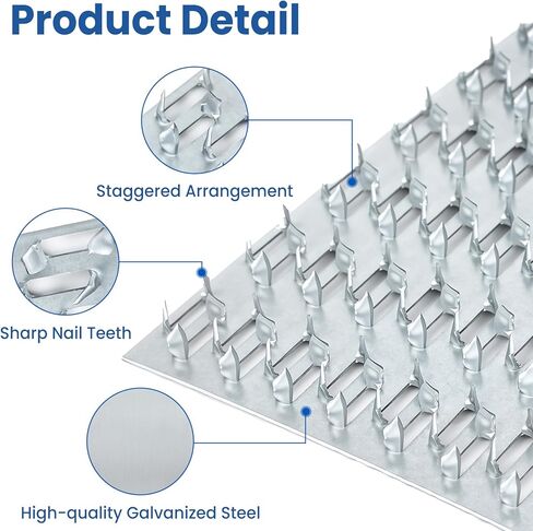 60 حزمة من ألواح الجمالون، 4 × 2 بوصة لوحة إصلاح الجمالون مع أسنان الأظافر، دعامة لوحة إصلاح من الفولاذ المجلفن لموصل الأخشاب من الخشب الجمالون in Kuwait
