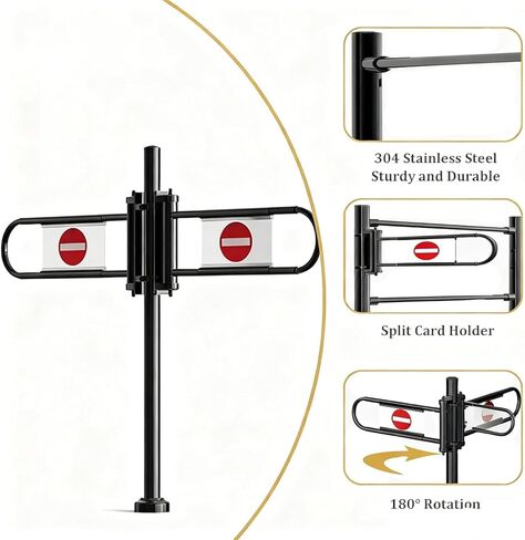 أبواب متأرجحة معدنية يدوية مناسبة لمداخل السوبر ماركت والمستودعات وممرات المشاة 2 م in Kuwait