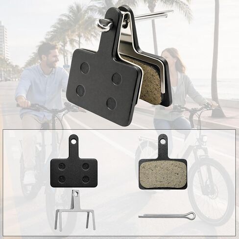قطعتان من وسادات فرامل الدراجة الإلكترونية من الراتنج لـ Lectric XP 1.0/2.0/3.0، XP Step-Thru 1.0/2.0/3.0، XP Lite 1.0، وسادات فرامل القرص الأمامي الخلفي، قطع غيار ملحقات الدراجة الترابية الكهربائية لـ Lectric XP in Kuwait