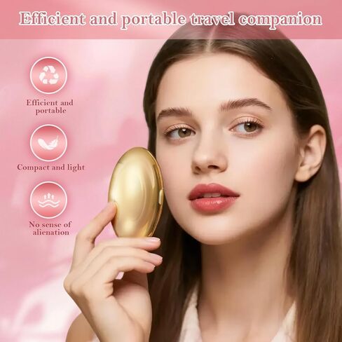 جهاز تكبير الشفاه - 2 في 1 لتفتيح الشفاه والأسنان وتقليل تجاعيد الشفاه، جهاز تكبير الشفاه السريع للنساء (ذهبي) in Kuwait