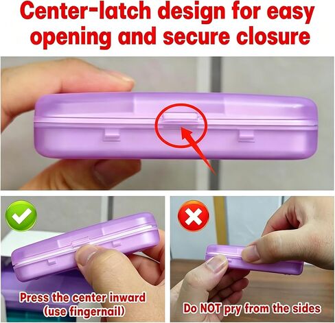 6 Times a Day, 7 Piece Set Pill Organizer-Weekly Daily Travel Medicine Multicolored Organizer,Portable 7 Day Pill Box with Moisture-Proof Pill Case Travel Pill Container for Vitamins Supplements in Saudi Arabia