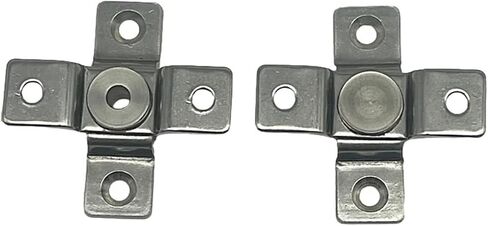 304 Stainless Steel Torque Hinge 360 Degree Rotation Positioning 1Pcs(with Hole,2.0N.m) in Saudi Arabia