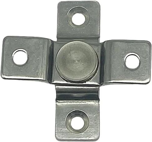 304 Stainless Steel Torque Hinge 360 Degree Rotation Positioning 1Pcs(with Hole,2.0N.m) in Saudi Arabia