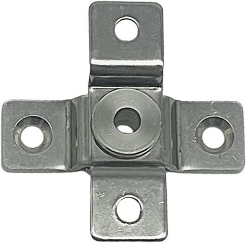 304 Stainless Steel Torque Hinge 360 Degree Rotation Positioning 1Pcs(with Hole,2.0N.m) in Saudi Arabia