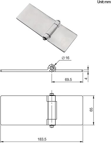 أبواب فولاذية ملحومة بمفصلات حاملة قطعة واحدة in Kuwait