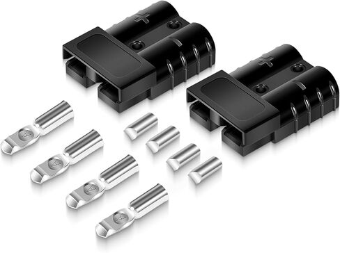 Replacement for 1865107 Trolling Motor Quick Connect Plug - MKR-20, Heavy-Duty 2-Wire Connector with Positive Snap-Lock for 6 to 12-Gauge Wire in Saudi Arabia
