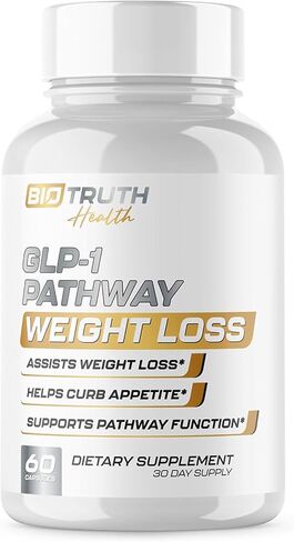 الصحة الحيوية | يساعد على مسارات التمثيل الغذائي المرتبطة بإشارات GLP-1 - يعزز فقدان الوزن للنساء والرجال، ويساعد على التحكم في الشهية ويعزز الطاقة - مكمل تم اختباره من قبل طرف ثالث - 60 حبة in Kuwait