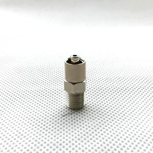 locking head luer lock adapter screw end G1/8,G1/4, M101, M121 optional for automatic dispensing valve - (Thread Specification: 1/8") in Saudi Arabia