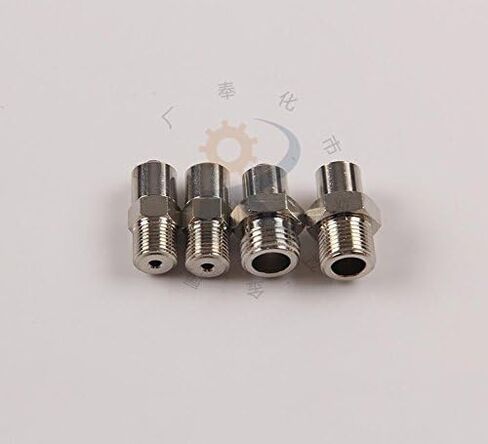 locking head luer lock adapter screw end G1/8,G1/4, M101, M121 optional for automatic dispensing valve - (Thread Specification: 1/8") in Saudi Arabia