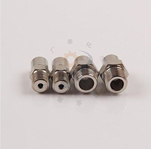 locking head luer lock adapter screw end G1/8,G1/4, M101, M121 optional for automatic dispensing valve - (Thread Specification: 1/8") in Saudi Arabia