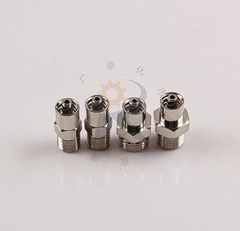 locking head luer lock adapter screw end G1/8,G1/4, M101, M121 optional for automatic dispensing valve - (Thread Specification: 1/8") in Saudi Arabia