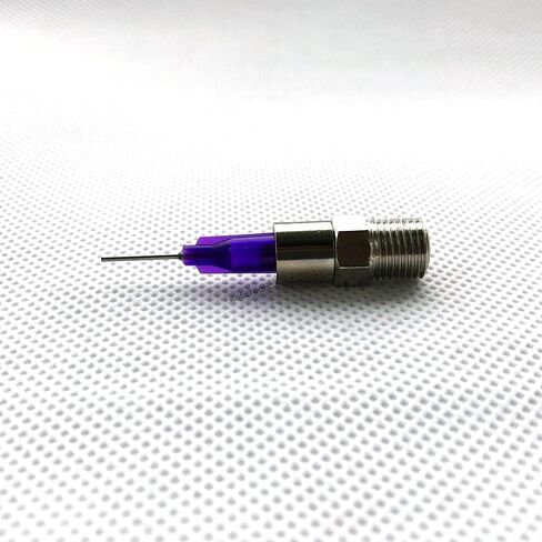 locking head luer lock adapter screw end G1/8,G1/4, M101, M121 optional for automatic dispensing valve - (Thread Specification: 1/8") in Saudi Arabia