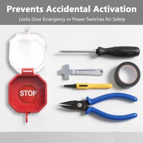 غطاء زر إيقاف الطوارئ، واقي حماية مفتاح الدفع لأغطية قفل تبديل الطاقة لمنع إيقاف تشغيل الكمبيوتر الخفيف أو بدء تشغيل مفاتيح السلامة للتحكم في إيقاف الطوارئ in Kuwait