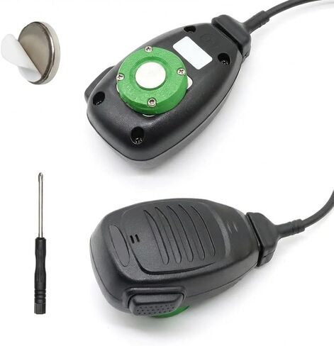 حامل ميكروفون CB | حامل مغناطيسي للسيارة مزود بميكروفون وراديو متنقل | CB Mic Hanger | لكينوود KMC-30 KMC-32 KMC-35 KMC-36 لموتورولا PMMN4090 HMN3596A HLN9073 RMN5052A | مع ظهر لاصق (أسود) in Saudi Arabia