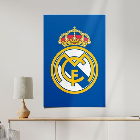 ملصق Desert Cactus Real Madrid FC، لوس بلانكوس مدريديستاس لكرة القدم، مقاس 11 × 17 بوصة، ديكور غرفة المكتب، معدات المعجبين الرسمية (11 × 17 بوصة، الإصدار B) in Saudi Arabia