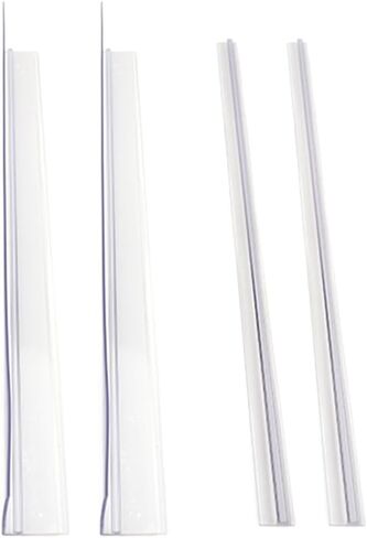 Pack of 3 T-Rails for Shelf Pushers Kit – Replacement & Add-On Set | Front & Back T-Rail System for Seamless Product Flow | Ideal for Smoke Shops, Convenience Stores, and Retail Displays in Saudi Arabia