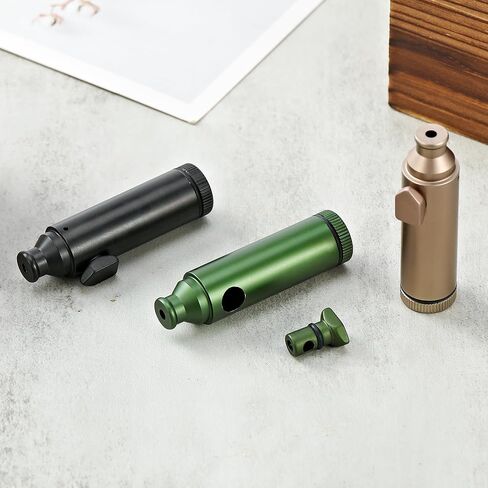 شاكر الفلفل المحمول (3 عبوات) - SnuffBulletSniffer Professional، موزع مسحوق SnortingKit متعدد الوظائف لسهولة الاستخدام، حاويات توابل مريحة للسفر (3) in Kuwait