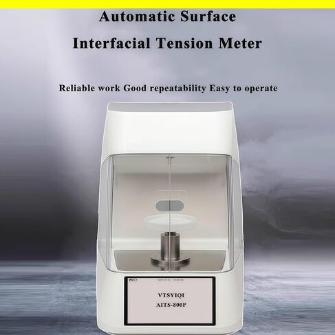 Automatic Surface Interfacial Tensiometer Lab Surface Tension Measuring Devices With Test Range 1000mN/m Accuracy 0.1mN/m 4.3-inch Touch Screen Platinum Ring Du Nouy Ring Method in Kuwait
