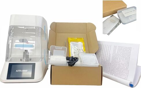 Automatic Surface Interfacial Tensiometer Liquid Interfacial Tension Measurement With Platinum Plate Test Range 1000mN/m ASTM D-971 Standard 4.3-inch Touch Screen Accuracy 0.1mN/m in Kuwait