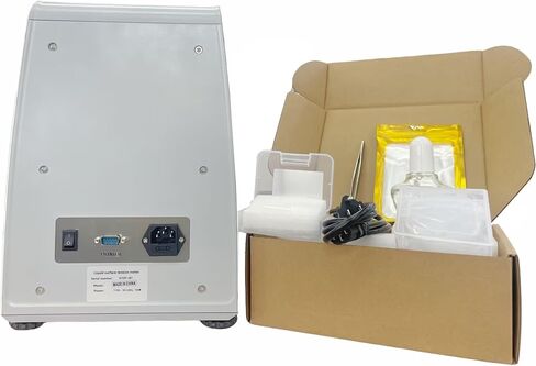 Automatic Surface Interfacial Tensiometer Touch Screen Liquid Interfacial Tensiometer With Test Range 1000mN/m 4.3-inch Touch Screen Accuracy 0.1mN/m ASTM D-971 Standard in Kuwait